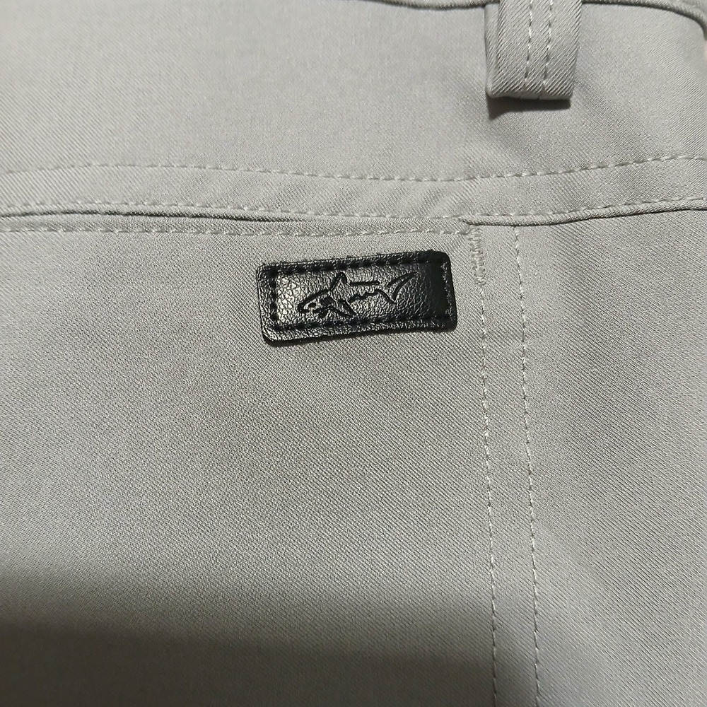 Greg Norman Shark Mens Gray Golf‎ Pants Performance Stretch 34x30 RN128492 - Picture 3 of 8
